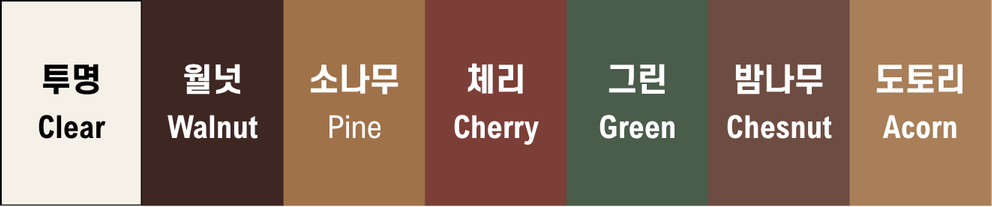 7 Natural Colors